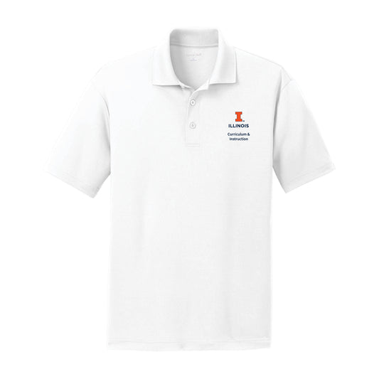 Sport-Tek - Sport-Tek PosiCharge RacerMesh Polo - White - CI Design