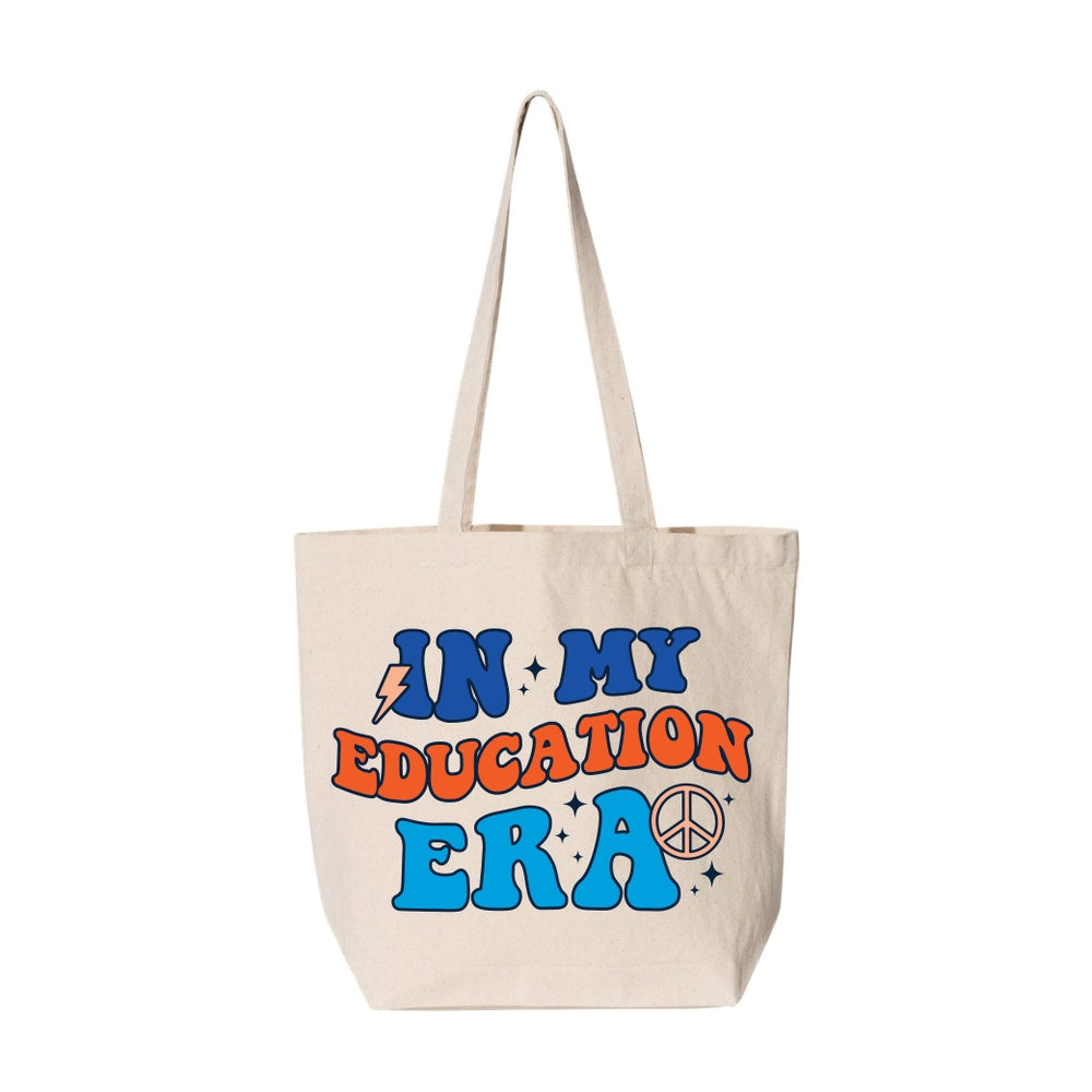 Liberty Bags - Large Canvas Tote - Education Era